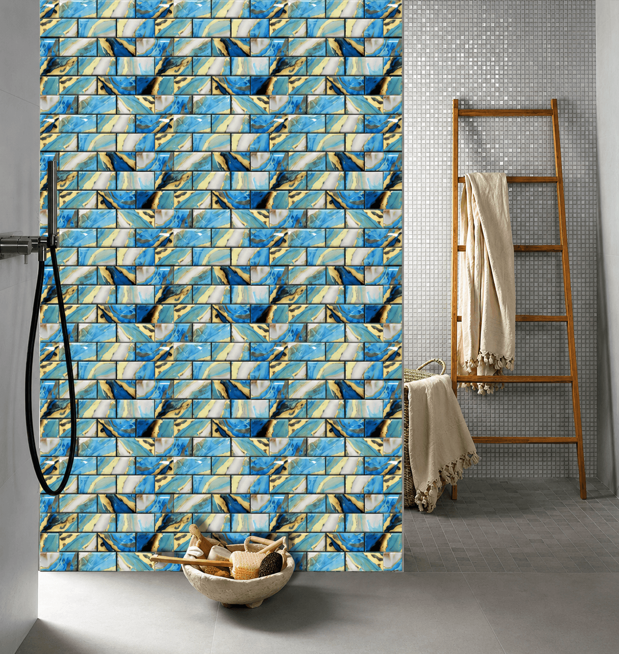 Mosaic-Design 18 — Marble mosaic surface