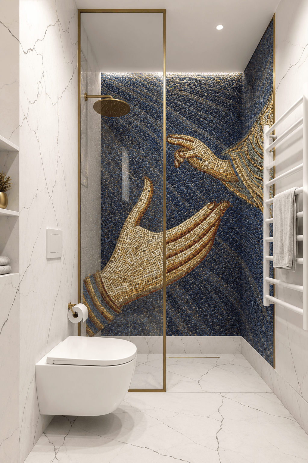 Mosaic-Design 5 — Glass mosaic surface
