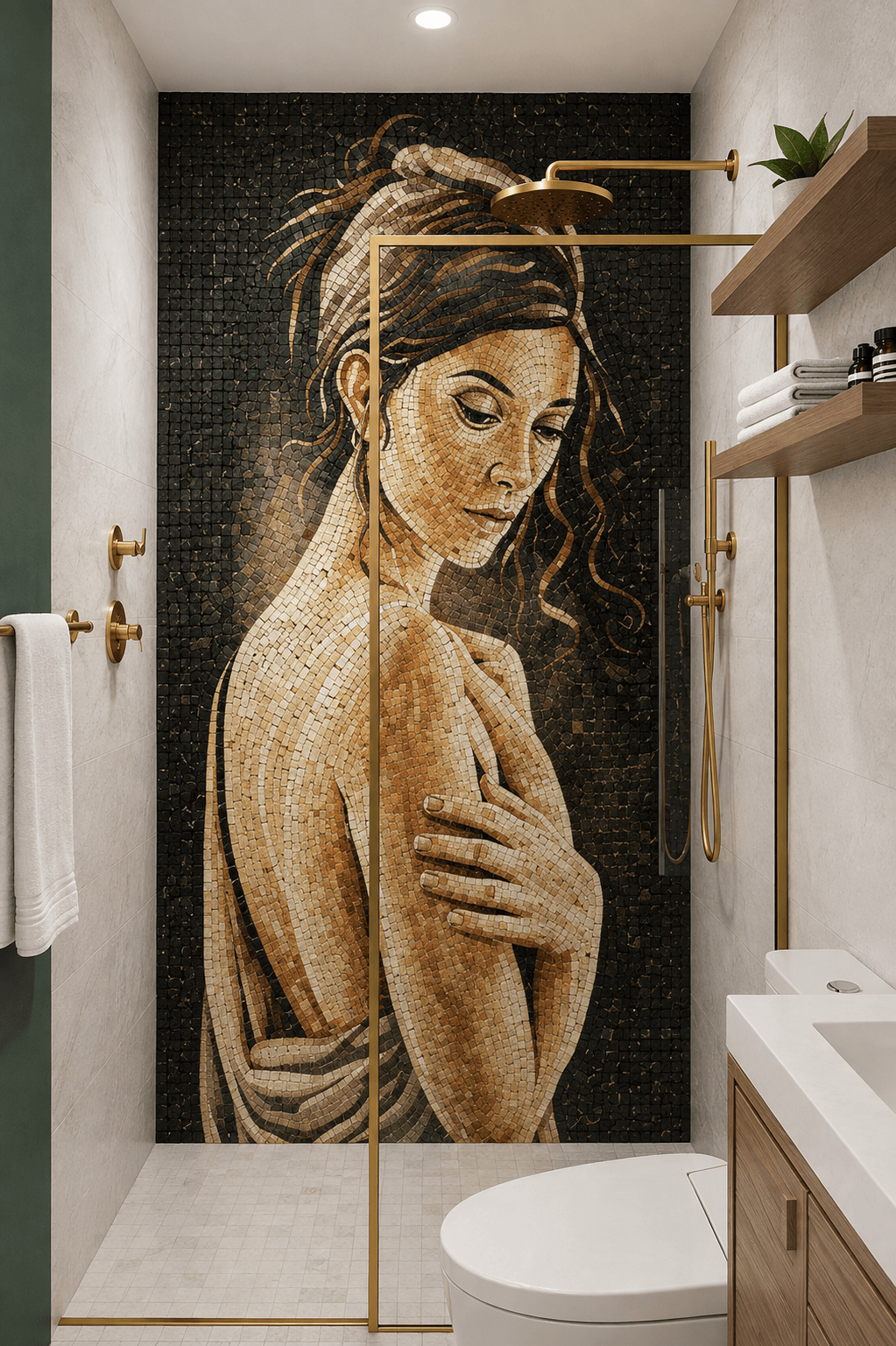 Mosaic-Design 6 — Marble mosaic surface
