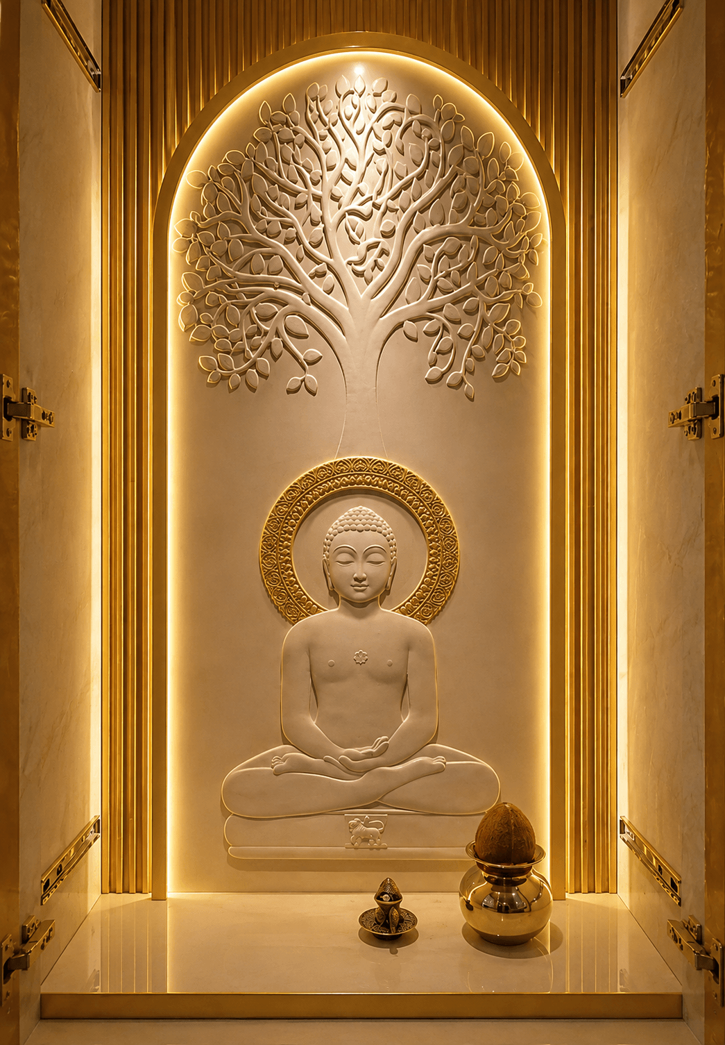 Sacred-Spaces-Design 6 — Brass sacred spaces surface