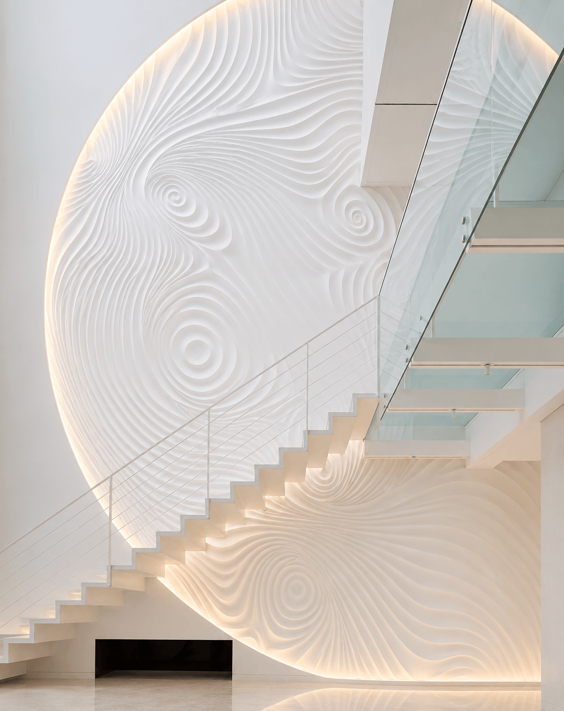 Carving-Design 13 — Limestone carving surface