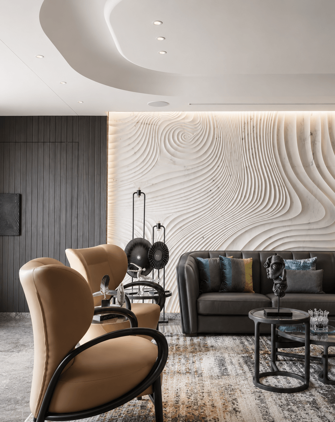 Carving-Design 18 — Limestone carving surface