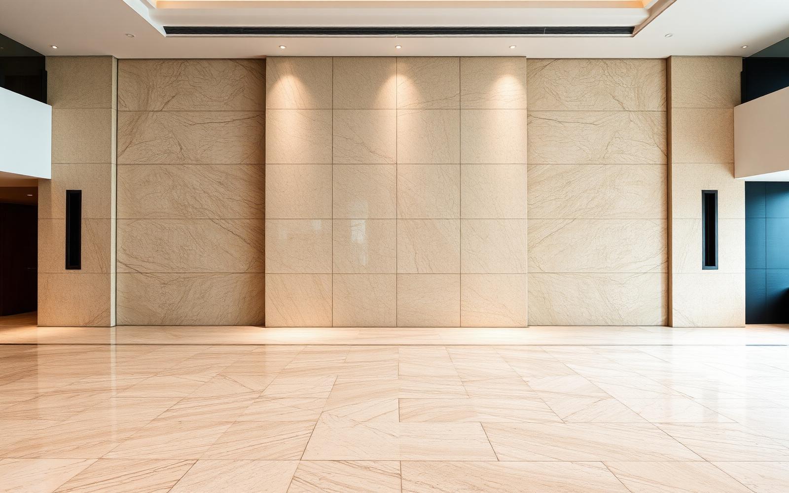 Ivory Lobby — Hospitality surface project in Jaipur