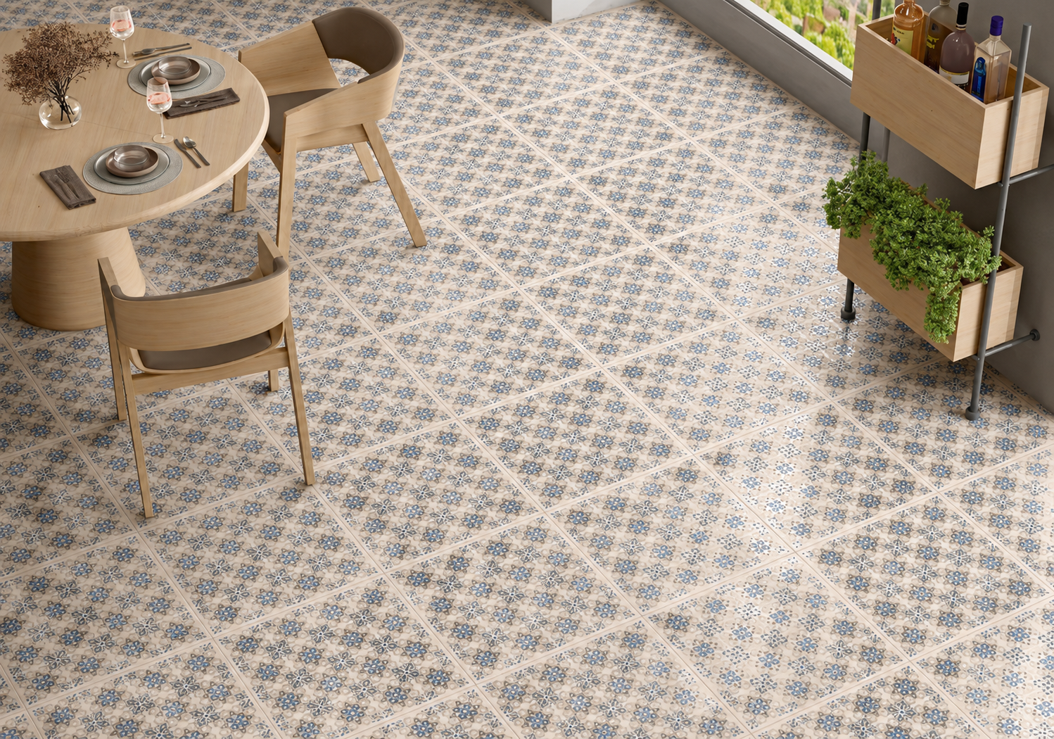 Tiles-Design 5 — Marble tiles surface